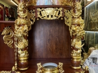 Dát vàng bàn thờ ông địa tại Tp Hcm - Đồ Đồng Sài Gòn