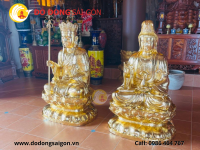Nhận dát vàng 9999 tại chùa ở Sài Gòn