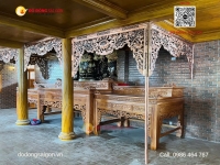 Thi Công Lắp Đặt Cửa Võng Bằng Đồng Đỏ Cho Nhà Thờ Họ Nguyễn Tại Quận Gò Vấp