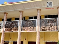 Nhận Thi Công Lắp Đặt Phù Điêu Bằng Đồng Tại Sài Gòn