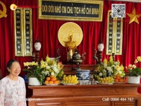 Lắp Đặt Phòng Thờ Bác Hồ Tại Bến Tre – Thiết Kế Trang Nghiêm, Chuẩn Mực Và Ý Nghĩa