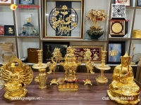 Nội Thất Đồ Thờ Mạ Vàng 24K Tại Hồ Chí Minh