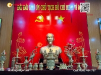 Nội thất phòng thờ Bác Hồ tại Trường Tiểu học Lê Công Phép – Hồ Chí Minh