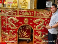 Thiết kế nội thất phù điêu bằng đồng theo yêu cầu tại Hồ Chí Minh
