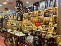 Địa chỉ bán bộ Lư đồng mạ vàng tại Sài Gòn uy tín, chất lượng cao