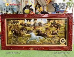 Tranh Mã Đáo Thành Công 80 x 155cm