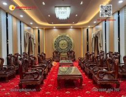 MẶT TRỐNG ĐỒNG 2 MÉT TRANG TRÍ PHÒNG TIẾP KHÁCH