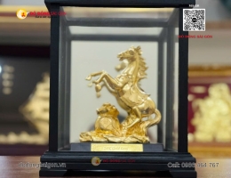 Tượng Ngựa Để Bàn Ý Nghĩa 24k
