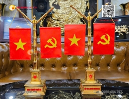CỘT CỜ ĐỂ BÀN QUÂN ĐỘI – BIỂU TƯỢNG TRANG NGHIÊM
