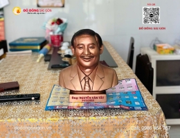 Đúc tượng chân dung cho người còn sống bằng đồng – Chế tác theo yêu cầu