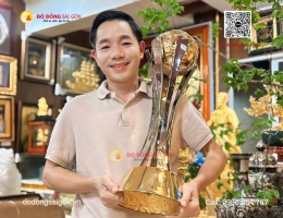 Cúp Bóng Đá Chế Tác Theo Yêu Cầu – Biểu Tượng Vinh Danh Đẳng Cấp
