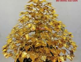 Cây Bồ Đề Bằng Đồng Mạ Vàng 24K