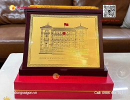Thiết Kế Phủ Chủ Tịch Bằng Đồng Mạ Vàng