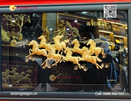 Tranh Mã Đáo Thành Công Quà Tặng Tân Gia Bằng Vàng 24K – Sang Trọng, Ý Nghĩa