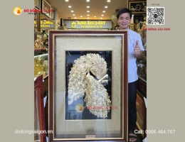 Mẫu Tranh Làm Quà Tặng Mừng Tân Gia Ý Nghĩa Bằng Vàng 24k