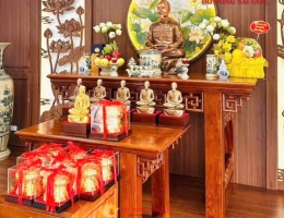 Tượng Bác Hồ ngồi thiền bằng đồng đỏ – Mẫu tượng trang nghiêm, tinh xảo