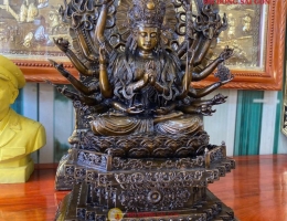 Tượng Chuẩn Đề Bằng Đồng Mẫu Mới – Cao 61cm, Trọng Lượng 30kg